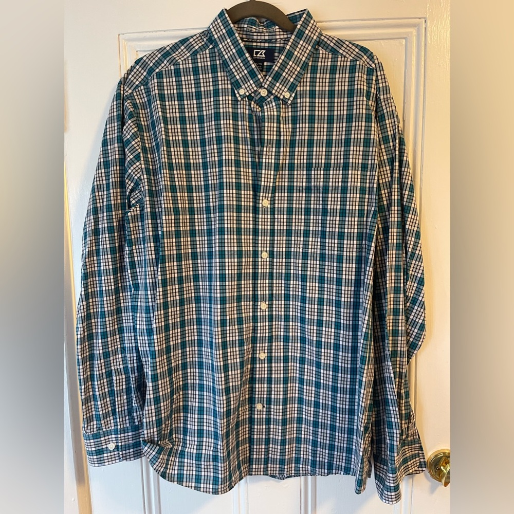 Cutter & Buck Plaid Shirt